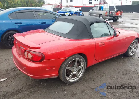 2004 Mazda Mazdaspeed Mx-5 Miata Cloth из США, поврежденный, VIN JM1NB354340406468